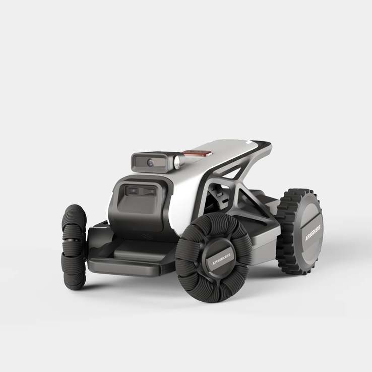 La tondeuse robot Airseekers Tron-One. (Source de l'image : Airseekers)
