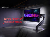 Asus a présenté le XG248QSG au salon Computex 2025. Photo : image promotionnelle du moniteur de jeu. (Source de l'image : Asus - édité)