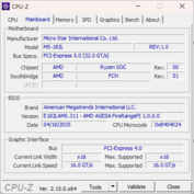 Carte mère CPU-Z
