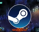 Une image montrant le logo Steam et le jeu Children of Morta, actuellement en promotion.