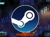 Une image montrant le logo Steam et le jeu Children of Morta, actuellement en promotion.