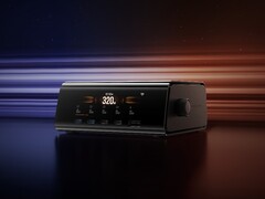 Le chargeur EcoFlow Dektop Charger est doté d'un écran de 3,02 pouces à l'avant. (Source de l'image : EcoFlow)