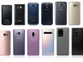 L'évolution de la série Galaxy S (Image Source : Samsung)
