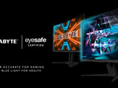 Gigabyte annonce ses premiers moniteurs approuvés par Eyesafe. (Source : Gigabyte)