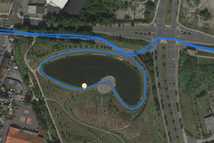 GPS Garmin Edge 500 : lac