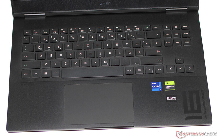 Clavier HP Omen 16 (2024)