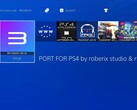 Une capture d’écran de RPCS3 installé sur une PS4 jailbreakée
