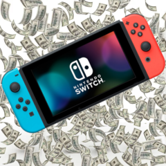 La Switch continue d&#039;être très vendue, même si la croissance des ventes ralentit. (Image via Nintendo et iStock, avec modifications)