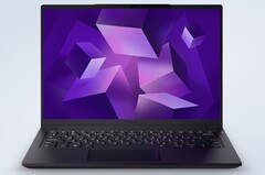 Le Kvadra NAU LP14, un ultrabook d'entreprise léger proposé par la société technologique russe Yadro.