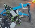 Drone de livraison MK30 d'Amazon écrasé. (Source de l'image : ABC15 Arizona sur YouTube)