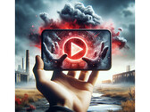 YouTube gagne des millions grâce à des campagnes de désinformation sur le changement climatique (image symbolique : DALL-E / AI)
