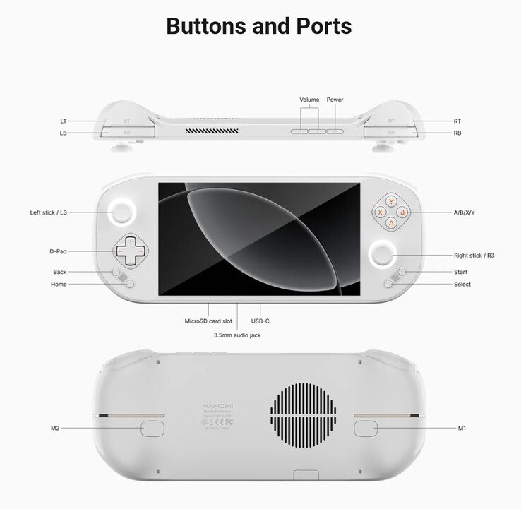 Le Mangmi Pocket Max est livré avec Android 13.