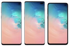 Les sites Galaxy S10, S10+ et S10e sont tous dotés d'écrans AMOLED. (Source de l'image : Samsung)