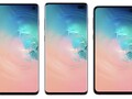 Les sites Galaxy S10, S10+ et S10e sont tous dotés d'écrans AMOLED. (Source de l'image : Samsung)