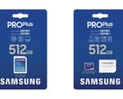 Les nouvelles cartes mémoire Pro Plus sont plus rapides (image : Samsung)