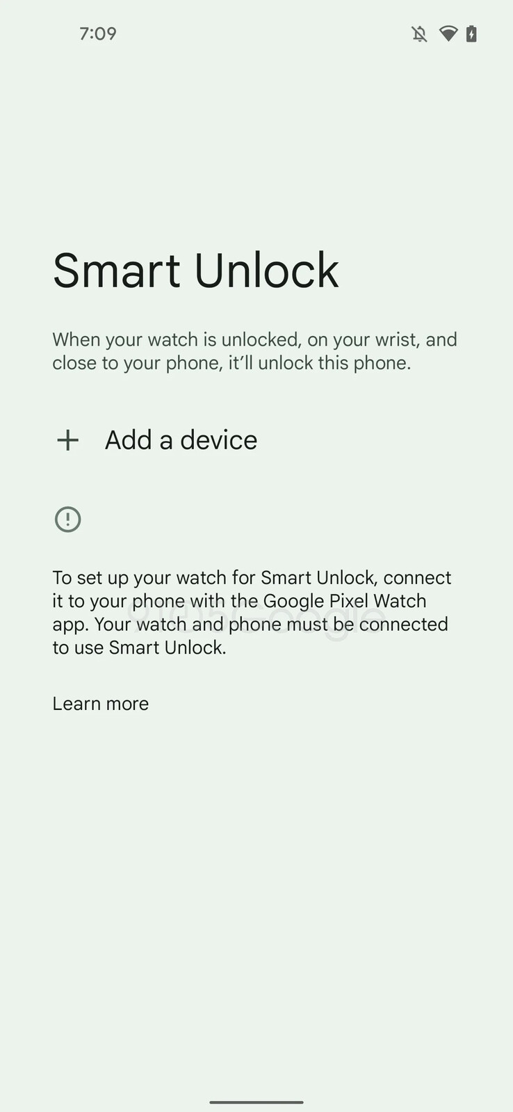 les présumés nouveaux écrans Smart Unlock de 9to5Google contiennent des références manifestes à une application dédiée à la Pixel Watch. (Source : 9to5Google)