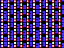Grille de sous-pixels