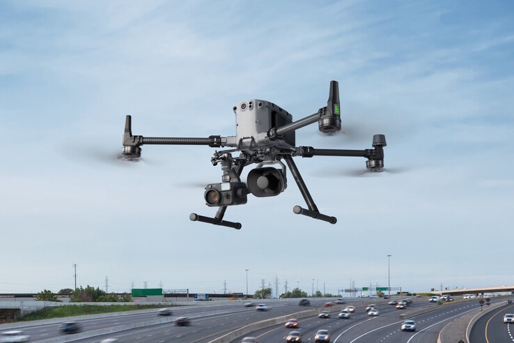 Le Zenmuse V1 est un haut-parleur pour les drones Matrice (Image source : DJI)