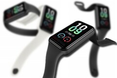 L&#039;Amazfit Band 7 est destiné à succéder à l&#039;Amazfit Band 5 de 2020 (Image source : GSMArena - edited)