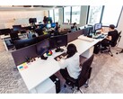 Une photo montrant l'espace de travail du bureau de Google en France, à Paris. (Source de l'image : Google)