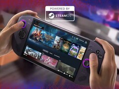 Le Lenovo Legion Go S avec SteamOS est disponible en violet et n'a pas de manettes détachables.