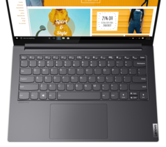 Lenovo Yoga Slim 7i Pro OLED - Clavier. (Source de l'image : Lenovo)