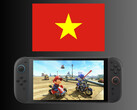 Drapeau du Vietnam au-dessus de la console Nintendo Switch 2 (Image source : Nintendo of America)