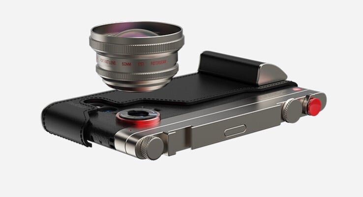 Le kit d'appareil photo du Nubia Z80 Ultra prend également en charge une monture d'objectif optionnelle. (Source de l'image : Nubia)
