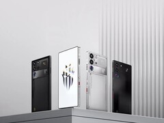 Le RedMagic 10S Pro est disponible en noir mat, argent transparent et noir transparent (Source : RedMagic)