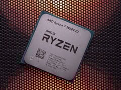 La Ryzen 7 5800X3D a été lancée en 2022. (Source de l'image : Hardware Unboxed sur YouTube)
