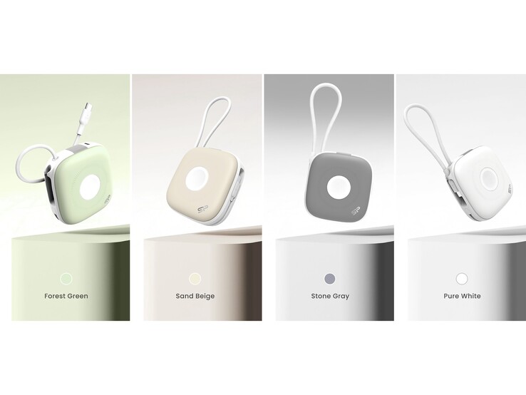 Il est disponible en quatre coloris. (Source de l'image : Silicon Power)