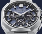 La nouvelle Astron HAB001 de Seiko associe un boîtier anguleux en titane à un cadran texturé bleu glacé et à un mouvement solaire GPS.