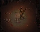 Une image montrant un combat contre un ours dans Drova - Forsaken Kin, désormais à -50 %.