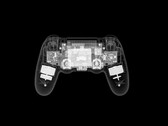 Image aux rayons X d'une manette de PlayStation 3 dont les composants internes sont visibles