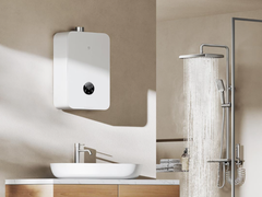 La dernière version du Xiaomi Mijia Smart Gas Water Heater 2 (photo) est conçue pour les douches en cascade. (Source de l'image : Xiaomi)