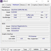 Asus GL 504 - CPU-Z