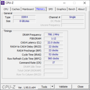 Mémoire CPU-Z