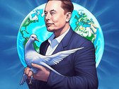 Le Twitter d'Elon Musk évolue rapidement vers une "application tout X". (Image générée par Midjourney AI)