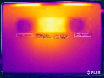 Test de résistance aux températures de surface (en bas)