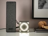 Le SYMFONISK / FREKVENS d'IKEA combine une enceinte Wi-Fi avec une lumière qui peut clignoter en rythme avec la musique. (Image source : IKEA)