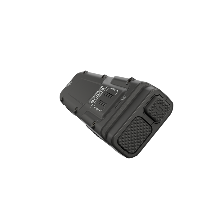 Commandes et LED de l'EDC25 (Image : Nitecore)