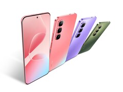 Le Hot 60 Pro+ est disponible en violet brumeux, vert cybernétique, jaune sonique, marée corail, noir épuré et argent titane (Image source : Infinix)