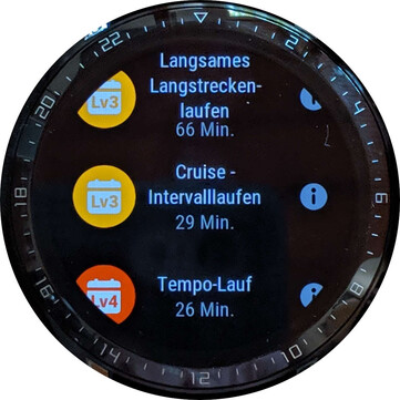 Huawei Watch GT 2 - Sélection de courses.