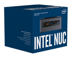 En test : l'Intel NUC Kit NUC7CJYH. Modèle de test aimablement fourni par Intel Allemagne.