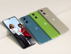Le Moto G06 Power est disponible en trois couleurs Pantone. (Source de l&#039;image : Motorola)