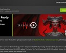 Nvidia Game Ready Driver 531.41 notification et détails dans GeForce Experience (Source : Own)