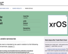Apple a déposé la marque "xrOS" auprès de l'Office néo-zélandais de la propriété intellectuelle. (Source : Parker Ortalani)