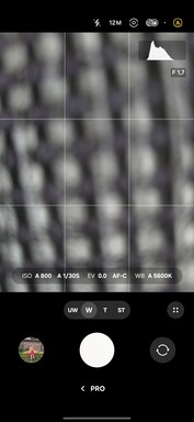 Samsung Galaxy S25 Ultra | Logiciel de l'appareil photo