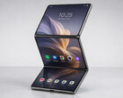 Voici à quoi pourrait ressembler un téléphone pliable en trois parties à ouverture verticale de Huawei.