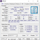 MSI GE63 Raider 8RF - CPU-Z